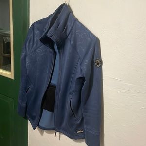Horseback riding zip up sweater